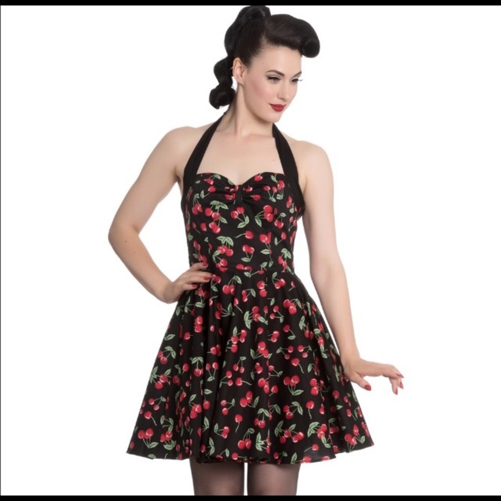 Hell Bunny Cherry Pop Mini Dress